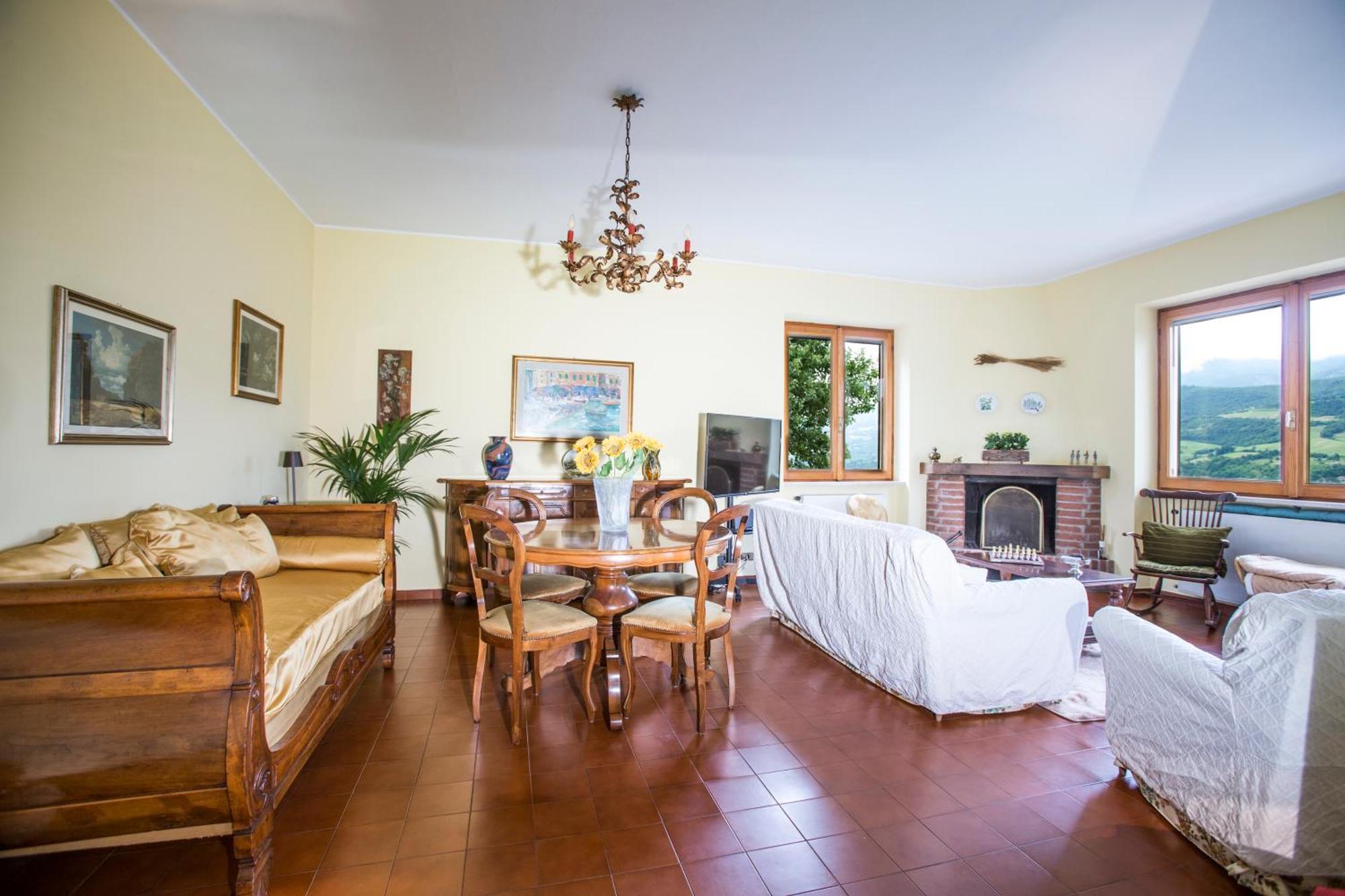 Casa Del Bosco - Vista Mozzafiato & Parco 4 Ettari Villa Bobbio Dış mekan fotoğraf